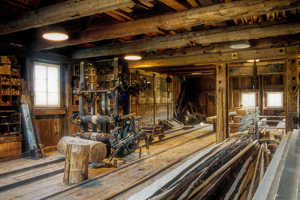 Seiffener Freilichtmuseum Sägewerk