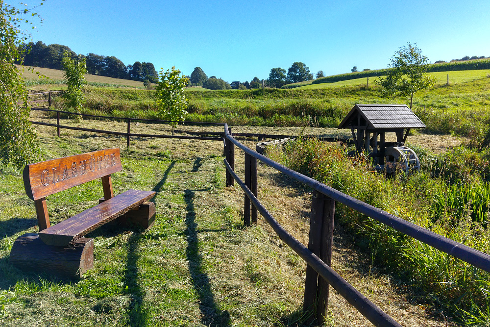 Das Areal der Glashütte