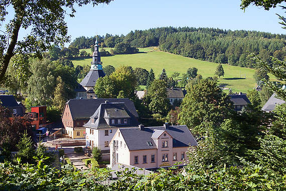 Seiffen mit Kirche